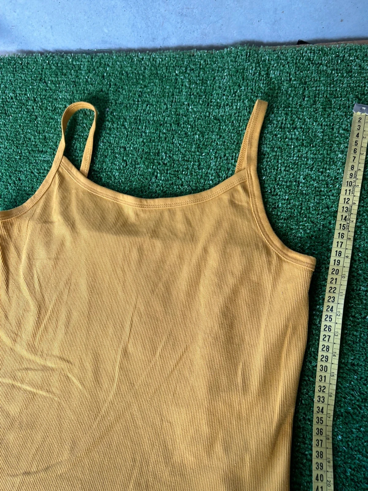 No Boundaries mustard yellow tank top – photo 5